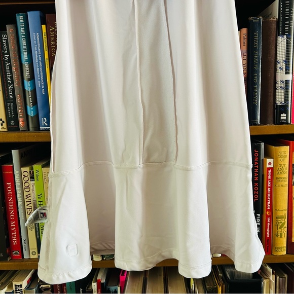 Fila White Racerback Sleeveless Tennis Pickleball Drop Waist Dress size XL - Picture 7 of 14